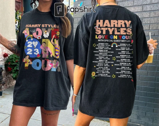 Love On Tour 2023 Shirt, Harry Love On Tour 2023 Tshirt, Harry Concert Sweatshirt, Hoodie, Harry’s House Merch, Gifts For Fan, Unisex Styles