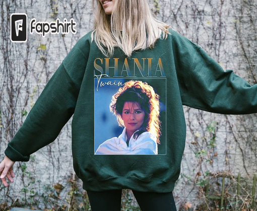 Shania Twain 90s, Shania Twain vintage tshirt, Retro Shania Twain T-shirt Gift for fan, men, women unisex T shirt