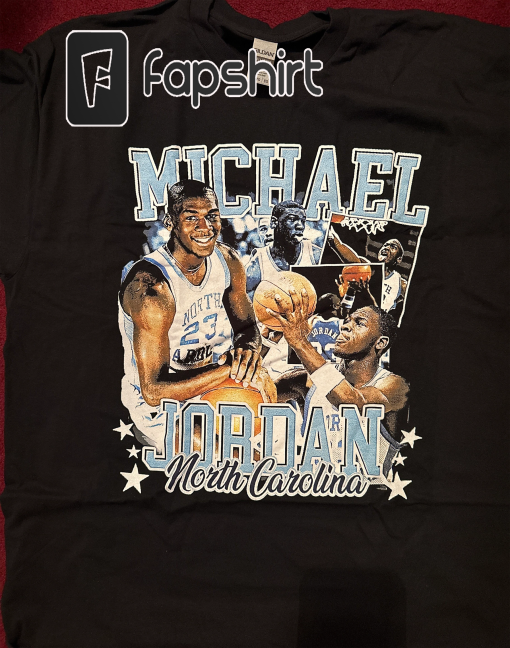 Michael Jordan UNC 90s Style Vintage Bootleg Tee graphic T shirt , Michael Jordan Vintage Inspired 90’s Rap Unisex T-Shirt NAB254