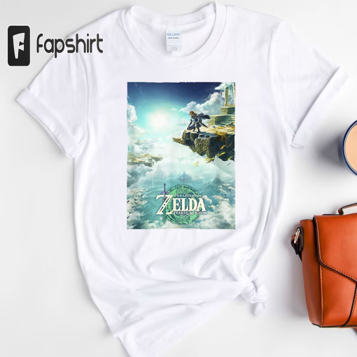 The Legend of Zelda Tears Of The Kingdom Box Art Poster T-Shirt, The Legend Of Zelda Tears Of The Kingdom T-Shirt, The Legend Of Zelda Shirt