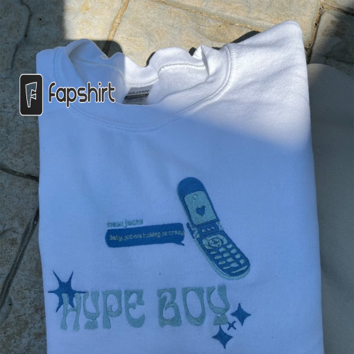 Hype Boy Sweatshirt embroidered hoodie, sweatshirt