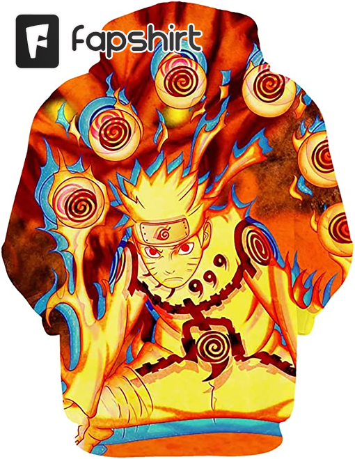 Anime Hoodies 3D Printed Unisex Men’s Novelty Long Sleeve Pullover Hoodie Sweatshirt