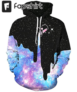 Men’s Digital Print Sweatshirts Hooded Top Galaxy…