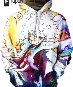 One Piece Fashion Pullover Hoodie 3D Printing…