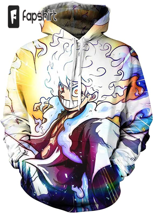 One Piece Fashion Pullover Hoodie 3D Printing Anime Long Sleeve Sweatshirts Sports Tops for Men and Women