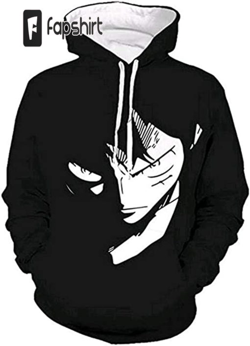 One Piece Monkey D Luffy Creative 3D Anime Printed Hoodies For Men