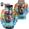 Anime Graphic Hoodie Unisex 3D Printed Cosplay Sweatshirt for Men Women Boys Girls