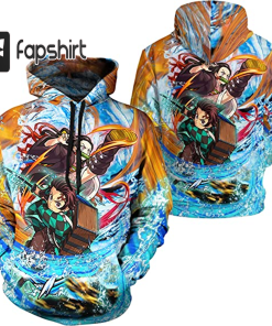 Japanese Anime Hoodie Unique Sweatshirt Loose Fitting…