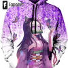 Anime Hoodies for Men and Women Pullover Graphic Fleece Hooded Sweatshirt Gifts for Teen Girls