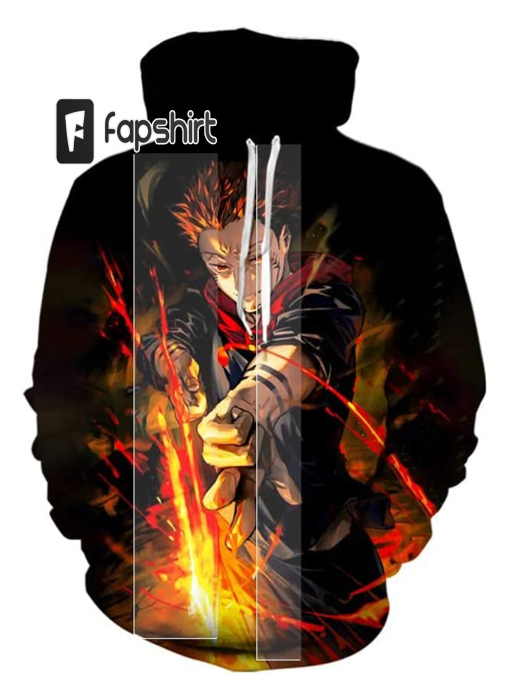 Youth/Adult Anime Hoodie 3d Printing Novelty Hoodie Pullover Sweatshirt