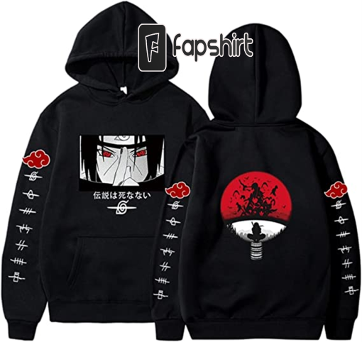 Unisex 3D Print Anime Hoodie Itachi Uchiha Pullover Hoodies Sweatshirt with Pockets