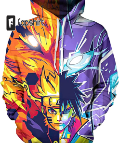 Anime Men’S Hoodie 3d Printed Cartoon Hoodies…