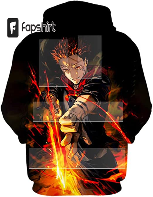 Youth/Adult Anime Hoodie 3d Printing Novelty Hoodie Pullover Sweatshirt