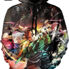 Anime Hoodies Unisex Long Sleeve Cartoon Men Women Sweatshirt Cosplay Costume