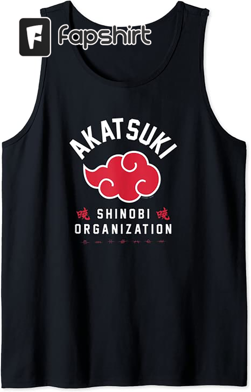 Naruto Shippuden Akatsuki Shinobi Organization Tank Top