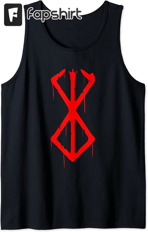 Norse Viking Warrior Bloody Symbol Tank Top