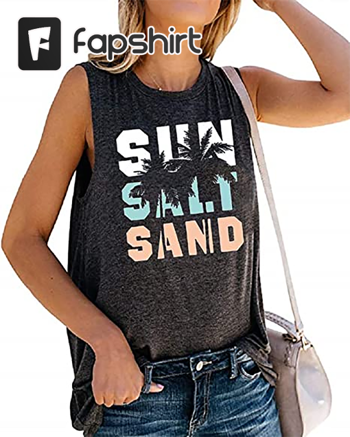 Womens Tank Top Loose Fit Graphic Tank Tops Casual Summer Tank Tops Trendy Tank Tops