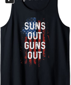 Suns Out Guns Out Tank Top Men…