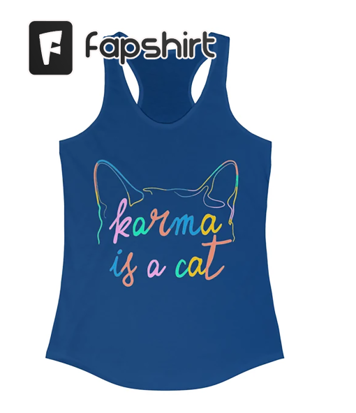 Karma Is A Cat Tank Top, Taylor Swift The Eras Tour Racerback Tank, Taylor Swift Shirt, Taylor Swift, Taylor Swift Merch, Taylor Swift Tank