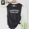 Champagne Problems Tank, Tank Top for Women, Swiftie Tank, Racerback Workout Shirt, Taylor Fan Shirt