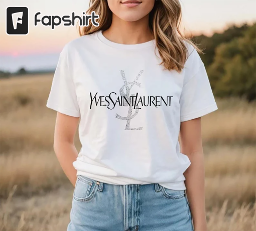 Retro Style TShirt, Luxury Yves Laurent Shirt, Designer Shirt, Luxury logo shirt , Paris Fashion Tee, Mother’s Day Shirt, Mom Gifts