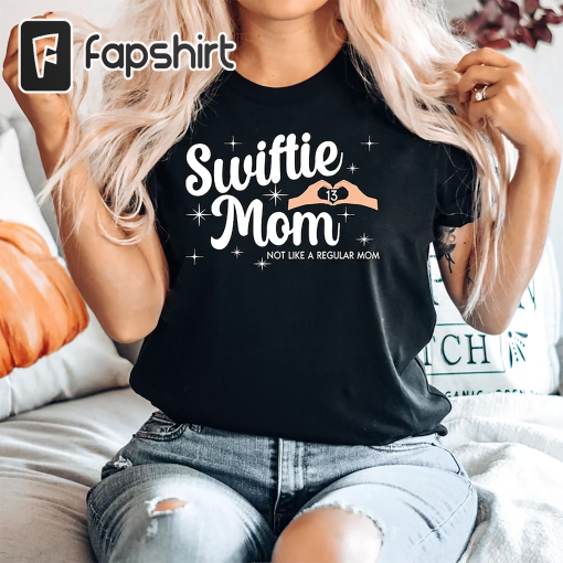 Swiftie Mom Shirt, Taylor Merch For Swifties Gift, Iconic Hand Heart, Taylor Shirt, Swiftie Shirt, Swiftie Gift, Funny Swiftie Shirt For Mom