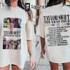 The Eras Concert Tour Taylor’s T-Shirt | Retro Version Rock Band Swift Tee | Taylor Vintage Midnights Comfort Colors Shirt | Swiftie Gifts |