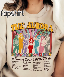 Retro the Aurora Tour 1978-79 Shirt, Aurora…