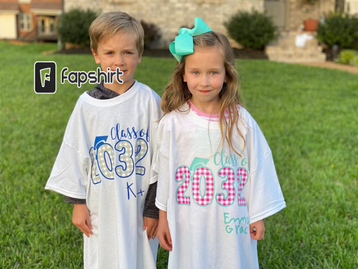 Class of 2034 shirt, Class of 2035, Pre-Kindergarten Graduation Shirt, Kindergarten Shirt, Handprint Shirt, First Day School Shirt, Keepsake