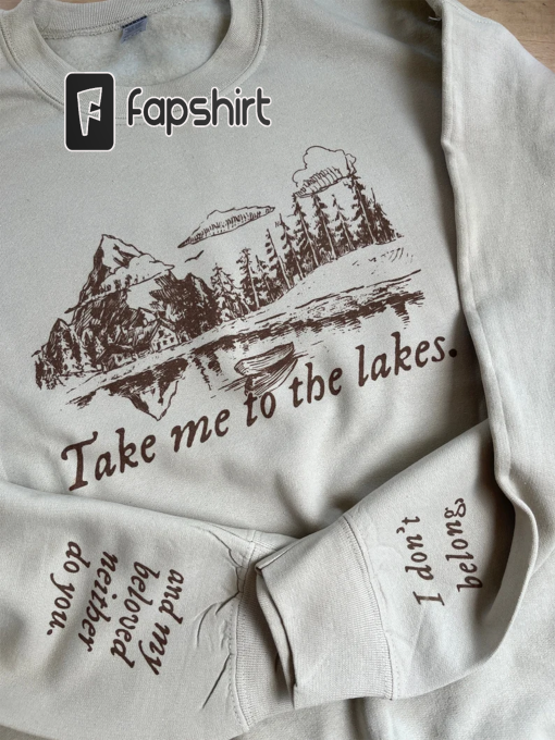 The lakes sand Taylor Swift lyric sweatshirt | folklore Taylor swift lyric sweater