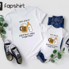 Personalized Our First Father’s Day cheers Dad & Baby Set , Daddy and Baby Gift T-shirt bodysuit romper Babygrow vest New Dad Gift Boy girl