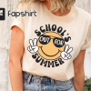 Goodbye School Hello Pool Shirts, School’s Out For Summer Shirt, Teacher Summer Shirt, Teacher Off Duty, End Of School, Summer Break Shirt