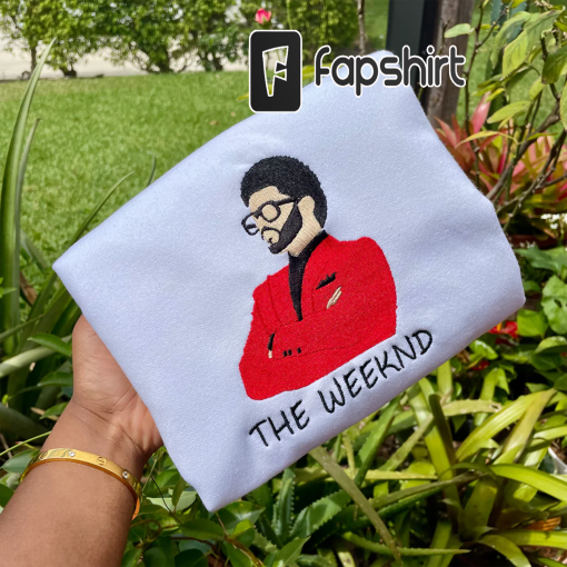 The Weeknd Embroidered Sweatshirt Hoodie, The Weeknd Merch, House of Balloons Sweatshirt Hoodie, Gift For Weeknd Fans, Weeknd Gift