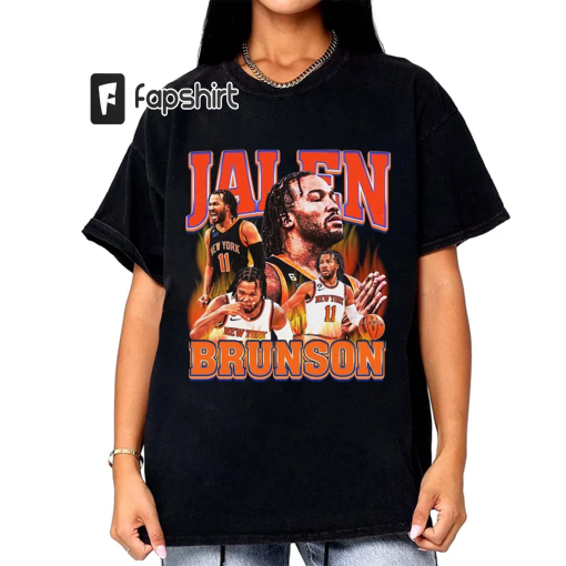 Vintage Jalen Brunson Shirt, Retro Jalen Brunson Fan Shirt, Jalen Brunson Bootleg Gift, Jalen Brunson Y2k Clothing, Jalen Brunson Basketball