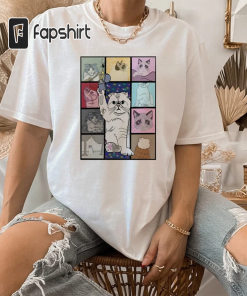 The Eras Tour Cat Version Shirt, Taylor…