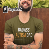 Men’s Autism Dad T Shirt His Fight Is My Fight Shirt Colorful Tee Autism Awareness Month April Autistic Gift Shirt Man Unisex TShirt