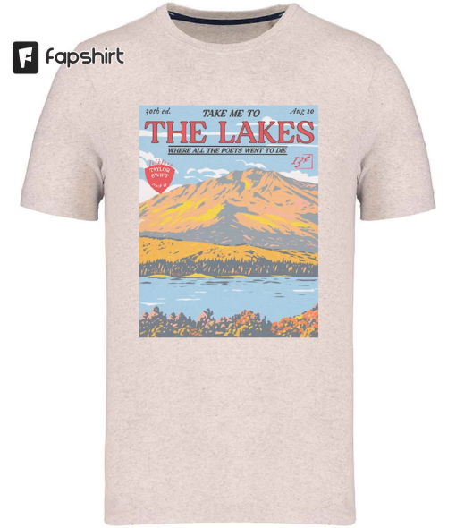 The lakes unisex t-shirt | TS folklore Windermere vintage magazine t-shirt