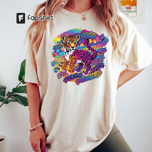 90s Inspired Tiger Shirt, Lisa Frank Tiger Tshirt, Adult Youth Toddler Tee