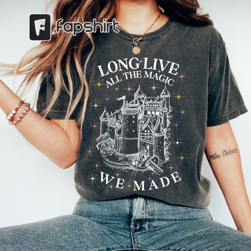 Official Long Live Tee | Speak Now Fan T-Shirt | Taylor Walls We Crashed Through Castle TV | Version T-Shirt Version | Swift Gifts