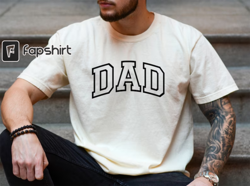 Dad Shirt, Dada Shirt, Dad to be, Pregnancy Reveal Shirt, Daddy Shirt, Fathers Day Shirt,Dad and Daddy, Comfort Colors, Ollie and Penny