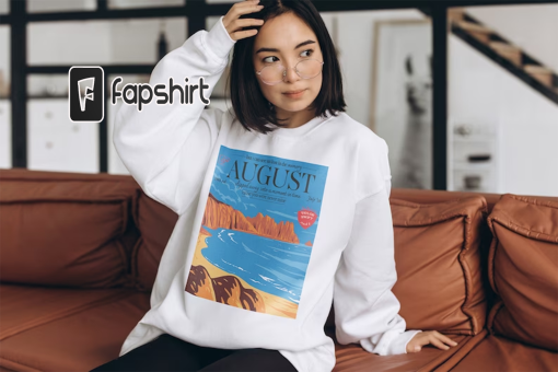 August vintage magazine Taylor Swift lyric unisex sweatshirt | folklore Taylor swift lyric sweater