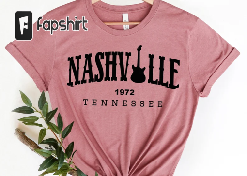 Nashville Shirt, Nashville Sweatshirt, Tennessee Shirt, Music Shirt, Country Music Shirt, Nashville Gift, Girls Trip To Nashville