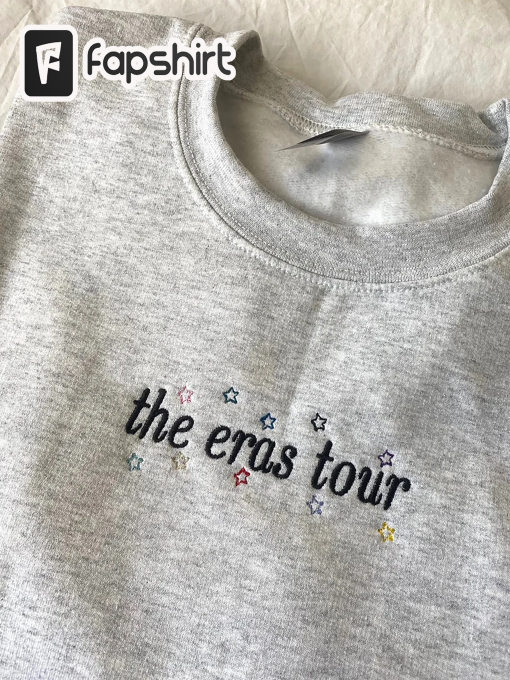 The Eras Tour Embroidered Sweater- Eras Tour Sweater