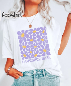 Lavender Haze T-Shirt | Flower Shirt |…