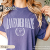 Lavender Haze T-Shirt | Flower Shirt | Vintage Shirt Oversized | Aesthetic Comfortable Shirt | Washed Out Style