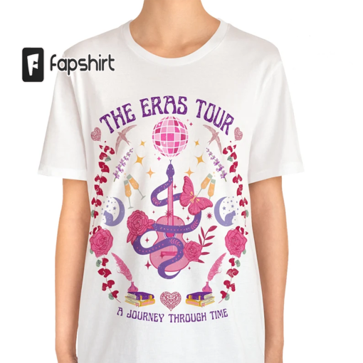 The Eras Tour Tshirt| Graphic Swiftie Shirt | Vintage Concert Tee |