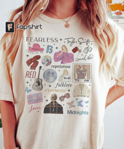 Vintage Taylor The Eras Tour Shirt, Tour…