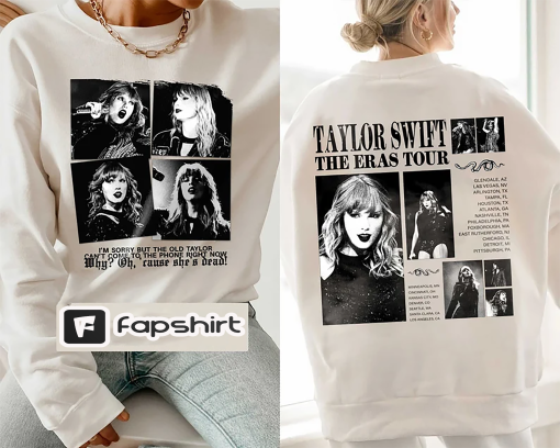 Custom Lyrics Taylor Swiftie The Eras Tour Shirt, 1989 Swiftie Merch Sweatshirt Hoodie, TSwift Album, Retro Music Concert, Tour Date Tee