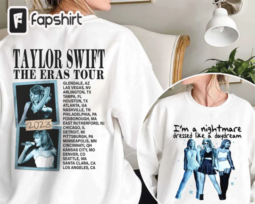 Custom Lyrics TS The Eras Tour 2023 Shirt, 1989 Swiftie Merch Sweatshirt Hoodie, TSwift Album, Retro Music Concert, Tour Date Track list