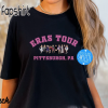 Taylor Swift Eras Tour Pittsburgh Concert Next Level 1533 Racerback Tank, Swiftie Concert Tank Top, Taylor Swift Eras Singlet Swifty Gift